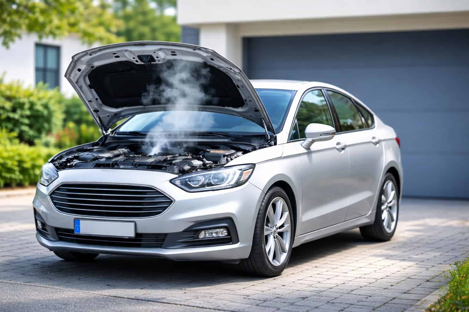 Autoankauf Bergheim – Fahrzeug mit Motorschaden